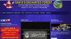 santasenchantedforest.com