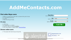 addmecontacts.com