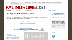 palindromelist.net