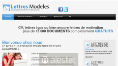 lettres-modeles.fr