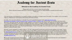 ancienttexts.org