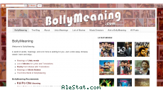bollymeaning.com
