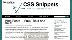 css-snippets.com