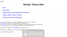 numbertheory.org